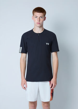Y-3 Logo Motif T-Shirt Black yyy0162204