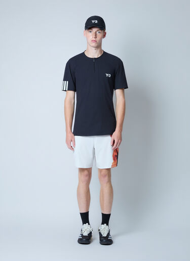 Y-3 Logo Motif T-Shirt Black yyy0162204