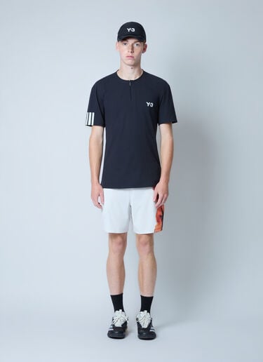 Logo Motif T-Shirt Y-3 Logo Motif T-Shirt Black yyy0162204