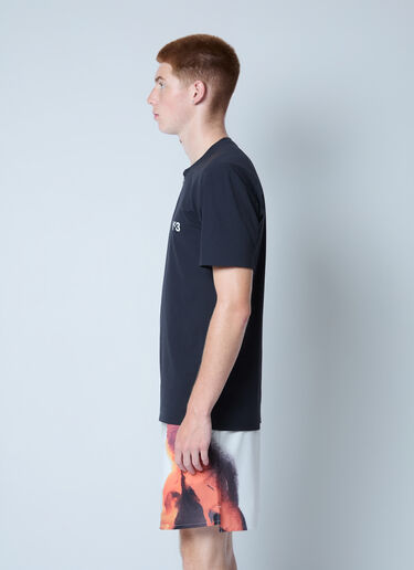 Logo Motif T-Shirt Y-3 Logo Motif T-Shirt Black yyy0162204