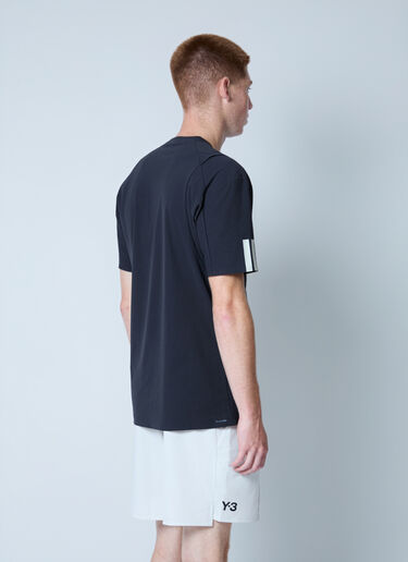 Y-3 Logo Motif T-Shirt Black yyy0162204