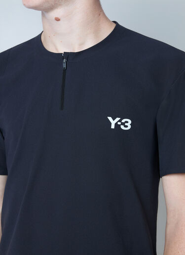 Y-3 Logo Motif T-Shirt Black yyy0162204