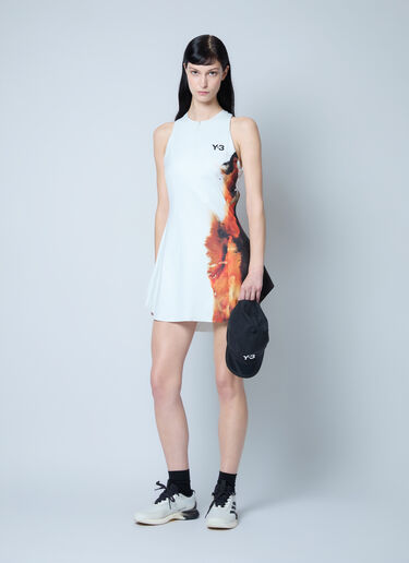 Y-3 Logo Motif Tennis Dress White yyy0262021