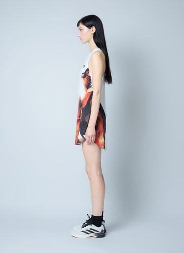 Logo Motif Tennis Dress Y-3 Logo Motif Tennis Dress White yyy0262021