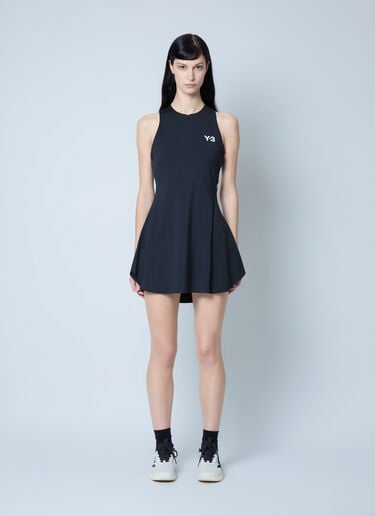 Logo Motif Tennis Dress Y-3 Logo Motif Tennis Dress Black yyy0262022
