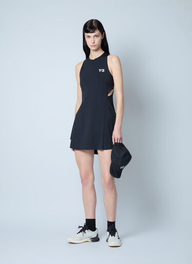 Y-3 Logo Motif Tennis Dress Black yyy0262022