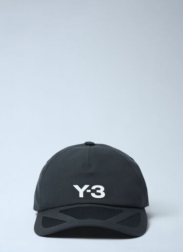Logo Motif Baseball Cap Y-3 Logo Motif Baseball Cap Black yyy0362020