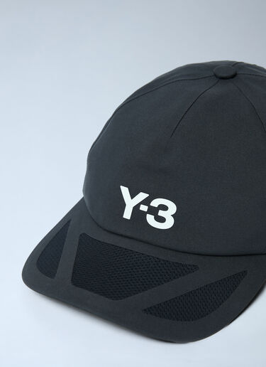 Y-3 Logo Motif Baseball Cap Black yyy0362020