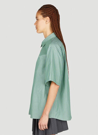 条纹衬衫 Acne Studios 条纹衬衫 绿色 acn0351010