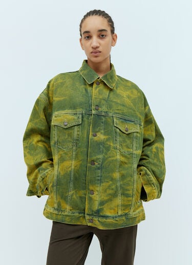 Jello Denim Jacket Acne Studios Jello Denim Jacket Yellow acn0353001