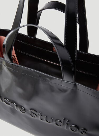 Logo Shopper Tote Bag Acne Studios Logo Shopper Tote Bag Black acn0353009