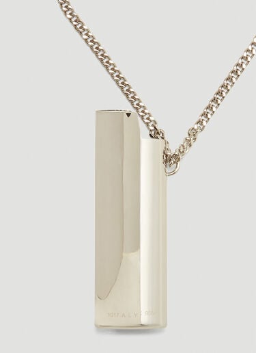 Lighter Case Necklace 1017 ALYX 9SM Lighter Case Necklace Silver aly0342012