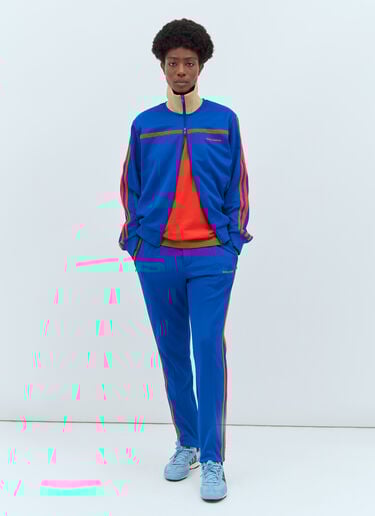 平纹针织运动夹克 adidas by Wales Bonner 平纹针织运动夹克 蓝色 awb0357015