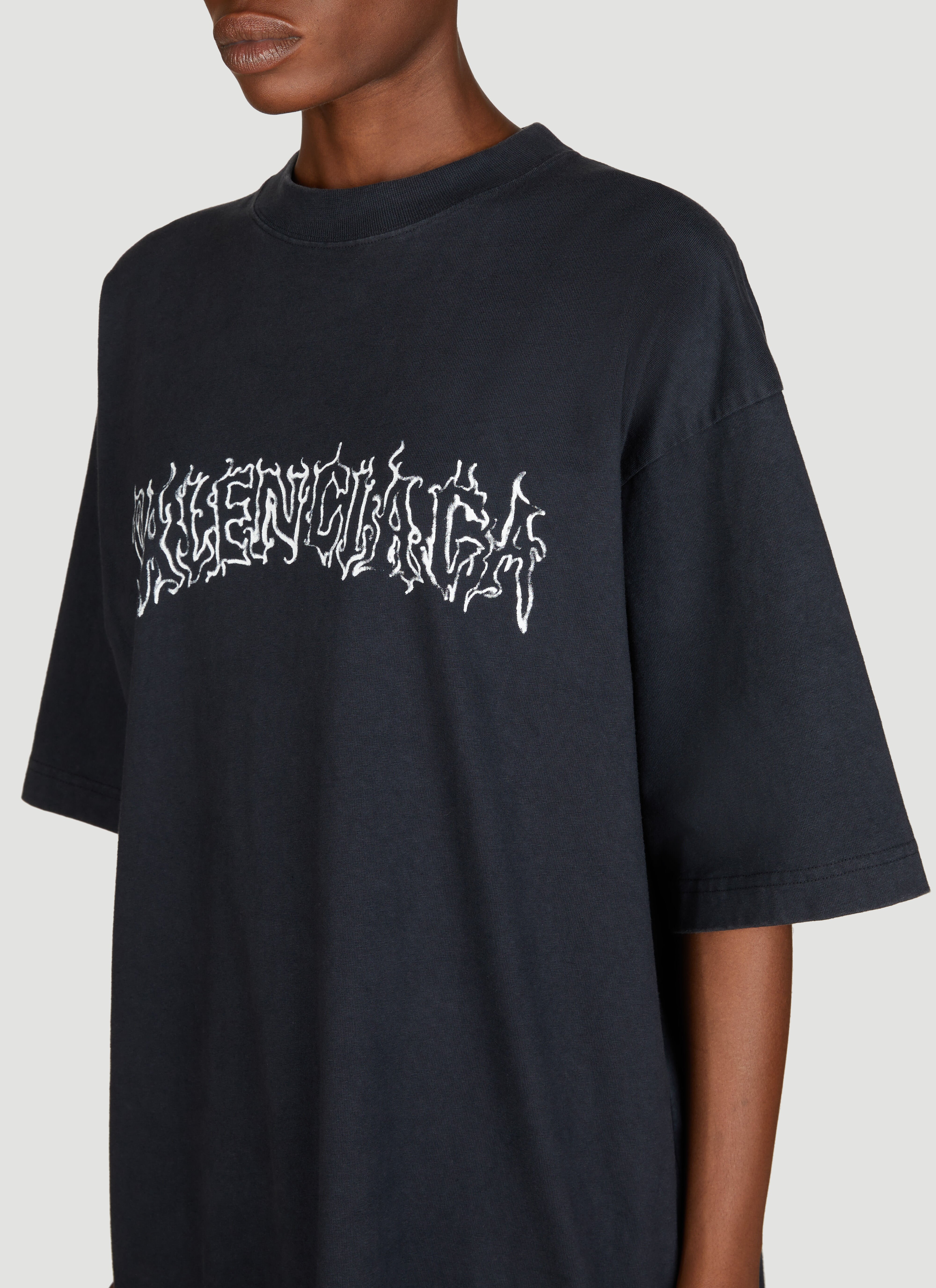 ☆BALENCIAGA☆ラージフィット ロゴ Tシャツ 正規品 早期完売☆BALENCIAGA GYM WEAR ラージフィット Tシャツ/New