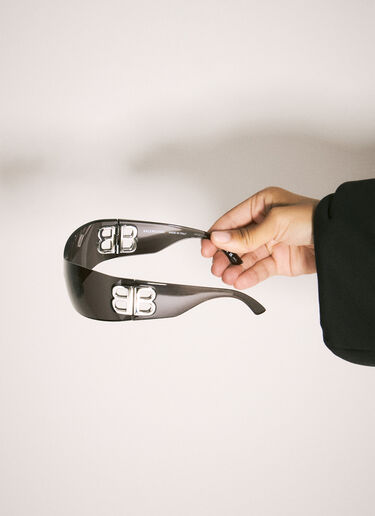 Balenciaga 보시 마스크 선글라스 블랙 bcs0357006