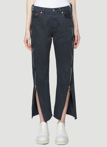 Side-Zip Jeans Bonum Side-Zip Jeans Black bon0338012