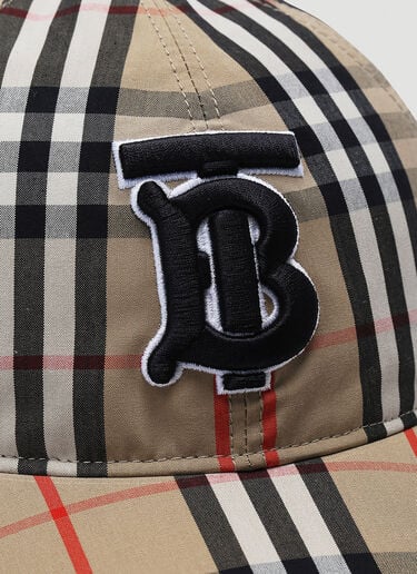 TB Vintage 格纹棒球帽 Burberry TB Vintage 格纹棒球帽 米色 bur0351006
