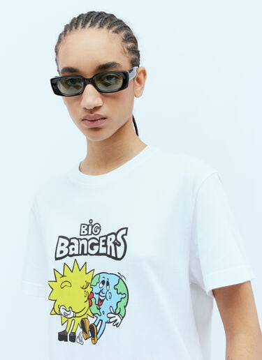 Big Bangers T-Shirt Carne Bollente Big Bangers T-Shirt White cbn0354009