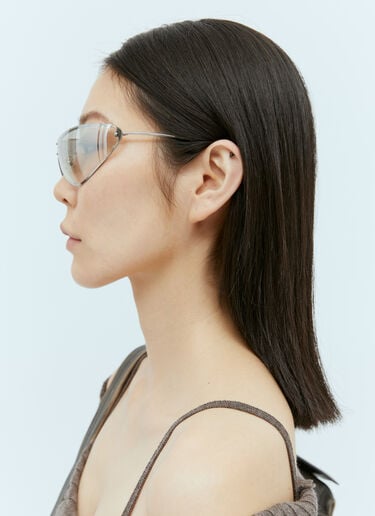 Acne Studios 메탈 프레임 선글라스 실버 cns0354004