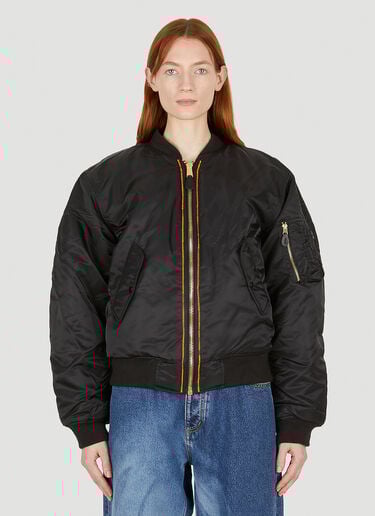 Dollar Sign Bomber Jacket deadHYPE Dollar Sign Bomber Jacket Black dhy0148001