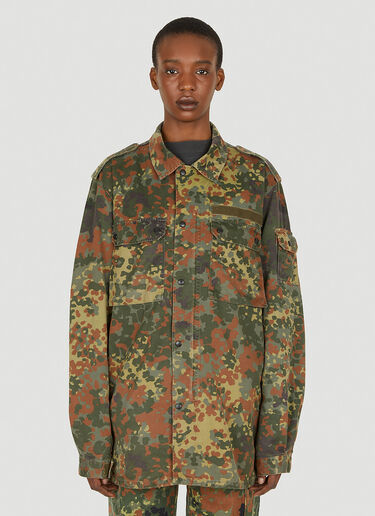 Camo Military Jacket DRx FARMAxY FOR LN-CC Camo Military Jacket Green drx0348003