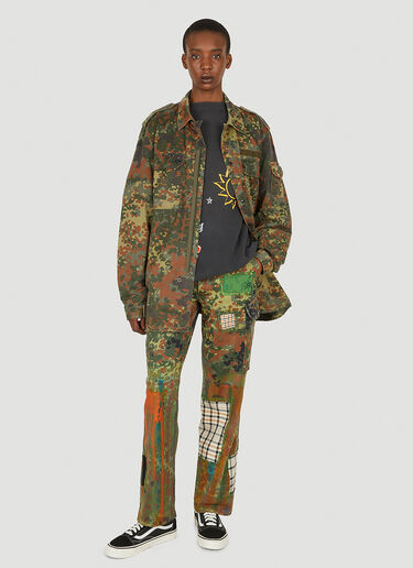 Camo Military Jacket DRx FARMAxY FOR LN-CC Camo Military Jacket Green drx0348003