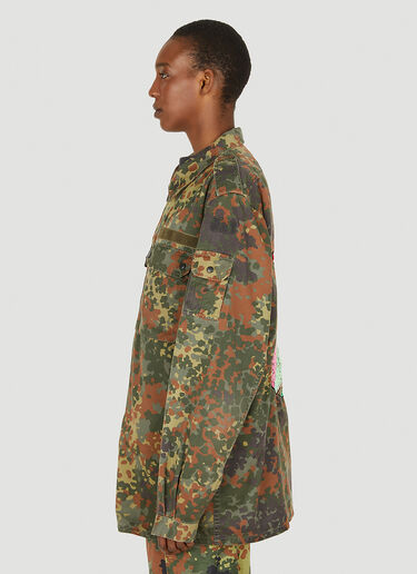 Camo Military Jacket DRx FARMAxY FOR LN-CC Camo Military Jacket Green drx0348003