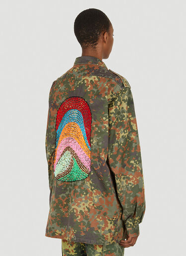 Camo Military Jacket DRx FARMAxY FOR LN-CC Camo Military Jacket Green drx0348003