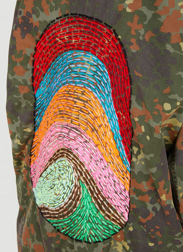 Camo Military Jacket DRx FARMAxY FOR LN-CC Camo Military Jacket Green drx0348003