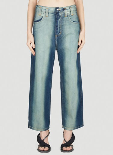 宽松牛仔裤 Eckhaus Latta 宽松牛仔裤 蓝色 eck0351004