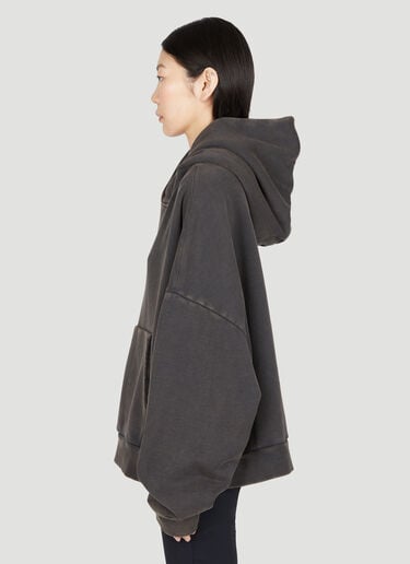 Washed Heavy Hooded Sweatshirt Entire Studios Washed Heavy Hooded Sweatshirt Black ent0353001