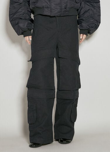 Hard Cargo Pants Entire Studios Hard Cargo Pants Black ent0353013