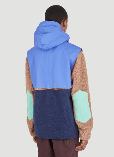 Borg Hybrid Hooded Sweatshirt Fila x Flock Together Borg Hybrid Hooded Sweatshirt Brown fft0346001