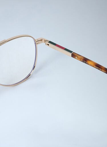 Square Glasses Gucci Square Glasses Gold gus0362004