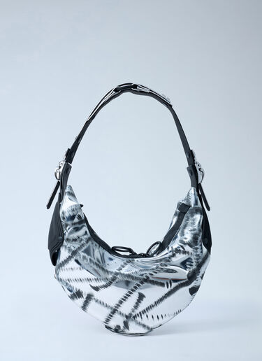 Object HM5 Half Moon Shoulder Bag Innerraum Object HM5 Half Moon Shoulder Bag Silver inn0362006