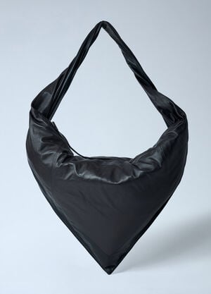 Lemaire Leather Scarf Bag Black lem0362018