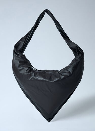 Leather Scarf Bag Lemaire Leather Scarf Bag Black lem0362018