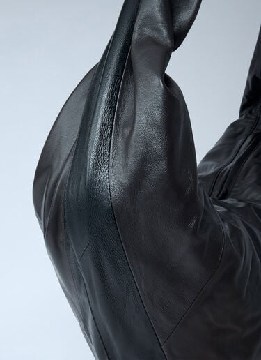 Leather Scarf Bag Lemaire Leather Scarf Bag Black lem0362018