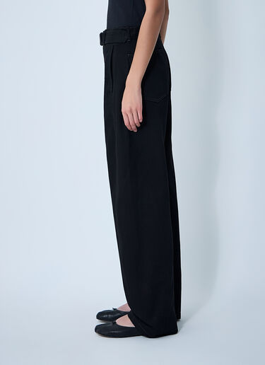 Lemaire Twisted Belted Pants Black lem0362021