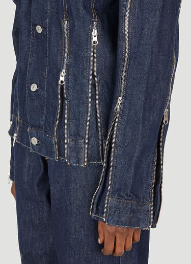 Levi's x No Sesso x Levi's 지퍼 트러커 데님 재킷 블루 lvn0349001