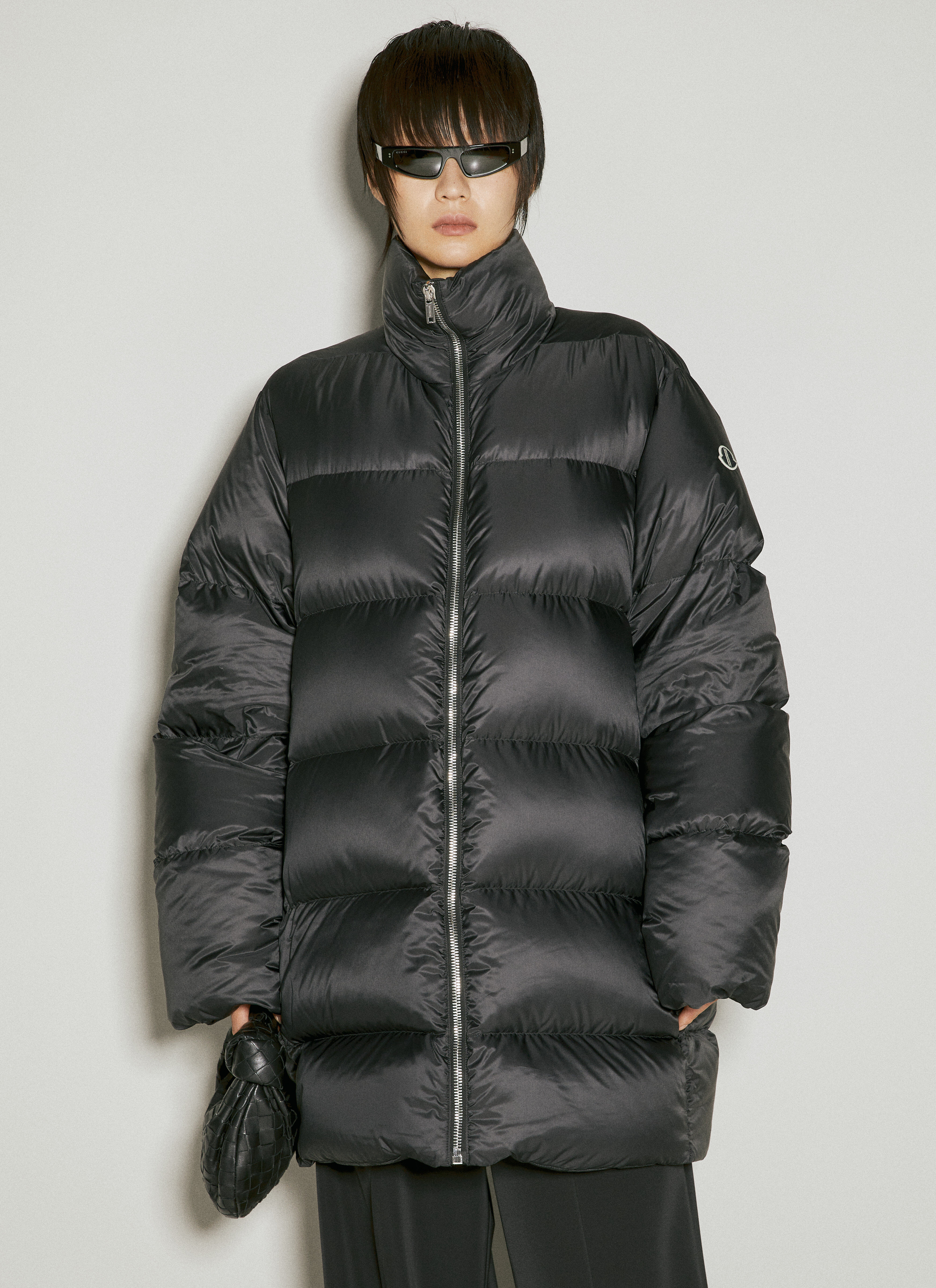 MONCLER ブラック ロングダウンジャケットサイズ3 MONCLER モンクレール ダウンジャケット レディース CLAIR 3