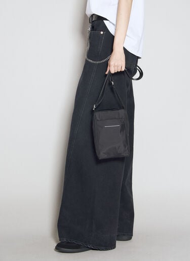 アナトミック スモールメッセンジャーバッグ MM6 Maison Margiela アナトミック スモールメッセンジャーバッグ ブラック mmm0353005