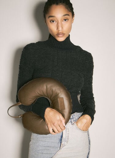 Travel Pillow Bag MM6 Maison Margiela Travel Pillow Bag Brown mmm0358001