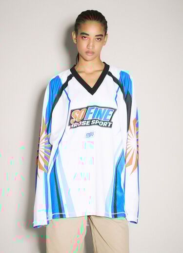 Motorcross 球衣 T 恤 Martine Rose Motorcross 球衣 T 恤 白色 mtr0358001