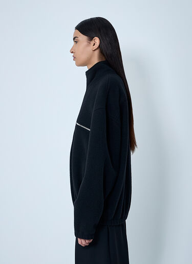 Zip-Up Fleece Sweatshirt RIER Zip-Up Fleece Sweatshirt Black rrr0358008