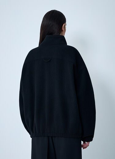 Zip-Up Fleece Sweatshirt RIER Zip-Up Fleece Sweatshirt Black rrr0358008
