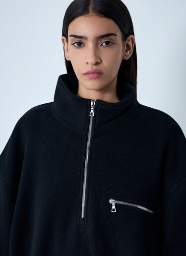 Zip-Up Fleece Sweatshirt RIER Zip-Up Fleece Sweatshirt Black rrr0358008