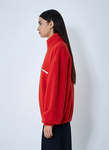 Zip-Up Fleece Sweatshirt RIER Zip-Up Fleece Sweatshirt Orange rrr0362001