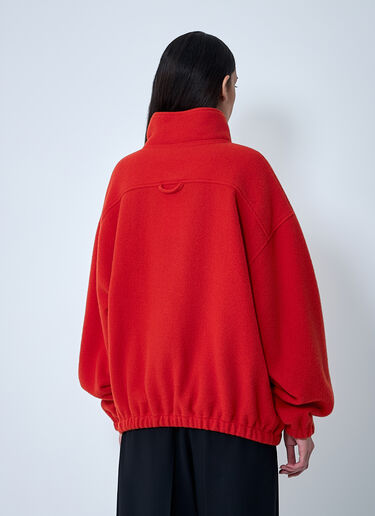 Zip-Up Fleece Sweatshirt RIER Zip-Up Fleece Sweatshirt Orange rrr0362001