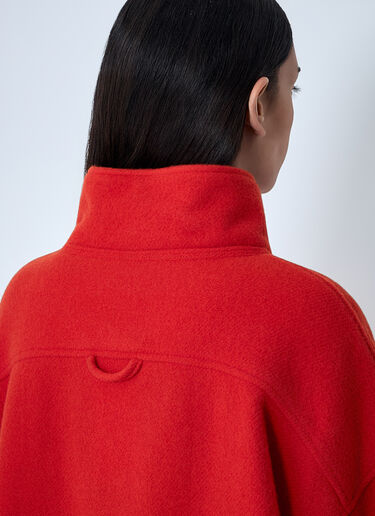 Zip-Up Fleece Sweatshirt RIER Zip-Up Fleece Sweatshirt Orange rrr0362001